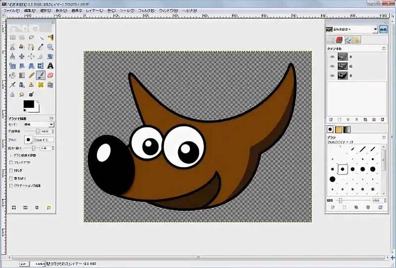 Gimp тест