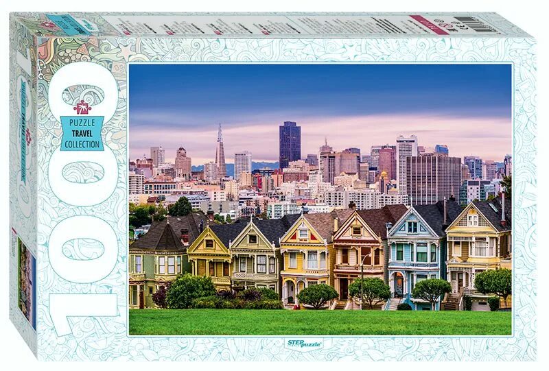 Puzzle travel. Пазл &quot;сан-франциско&quot;, 1000 элементов. пазлы step puzzle 1000. step puzzle 1000 деталей. step puzzle travel collection.