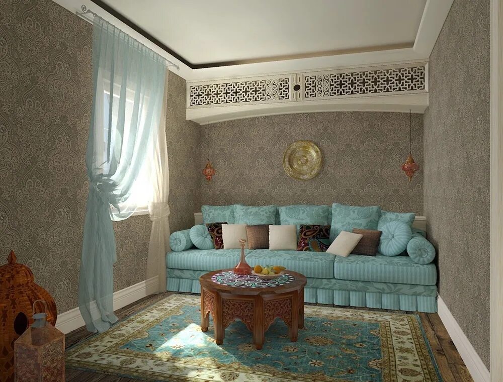 Восточный интерьер в квартире фото - DelaDom.ru