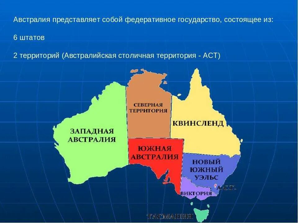 Австралия относится к странам