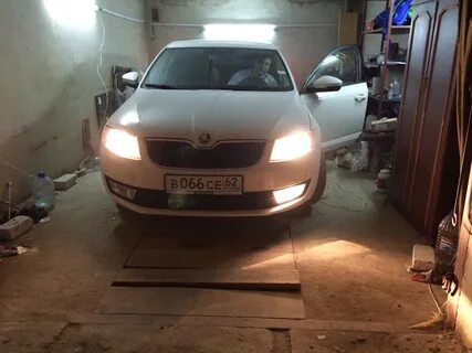 Замены ламп octavia a7