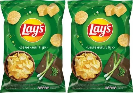 Чипсы lays зеленый лук