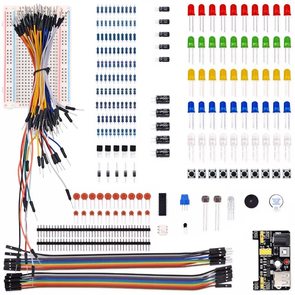 Резисторы ардуино. Набор резисторов для ардуино. arduino uno макетная плата с конденсатором. резистор ардуино. проводов для макетной платы.