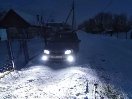 Светодиодные лампочки на калину