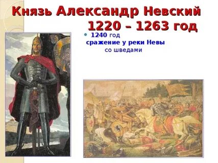 Победа невского над шведами