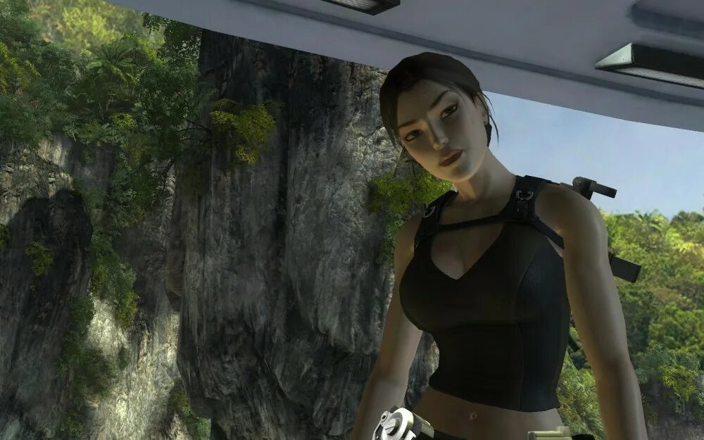 Lara croft island. Двойник Лары Крофт Underworld. Tomb Raider Underworld двойник. Tomb Raider Underworld особняк Лары.