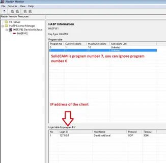 Hasp license manager