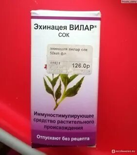 Сок эхинацеи