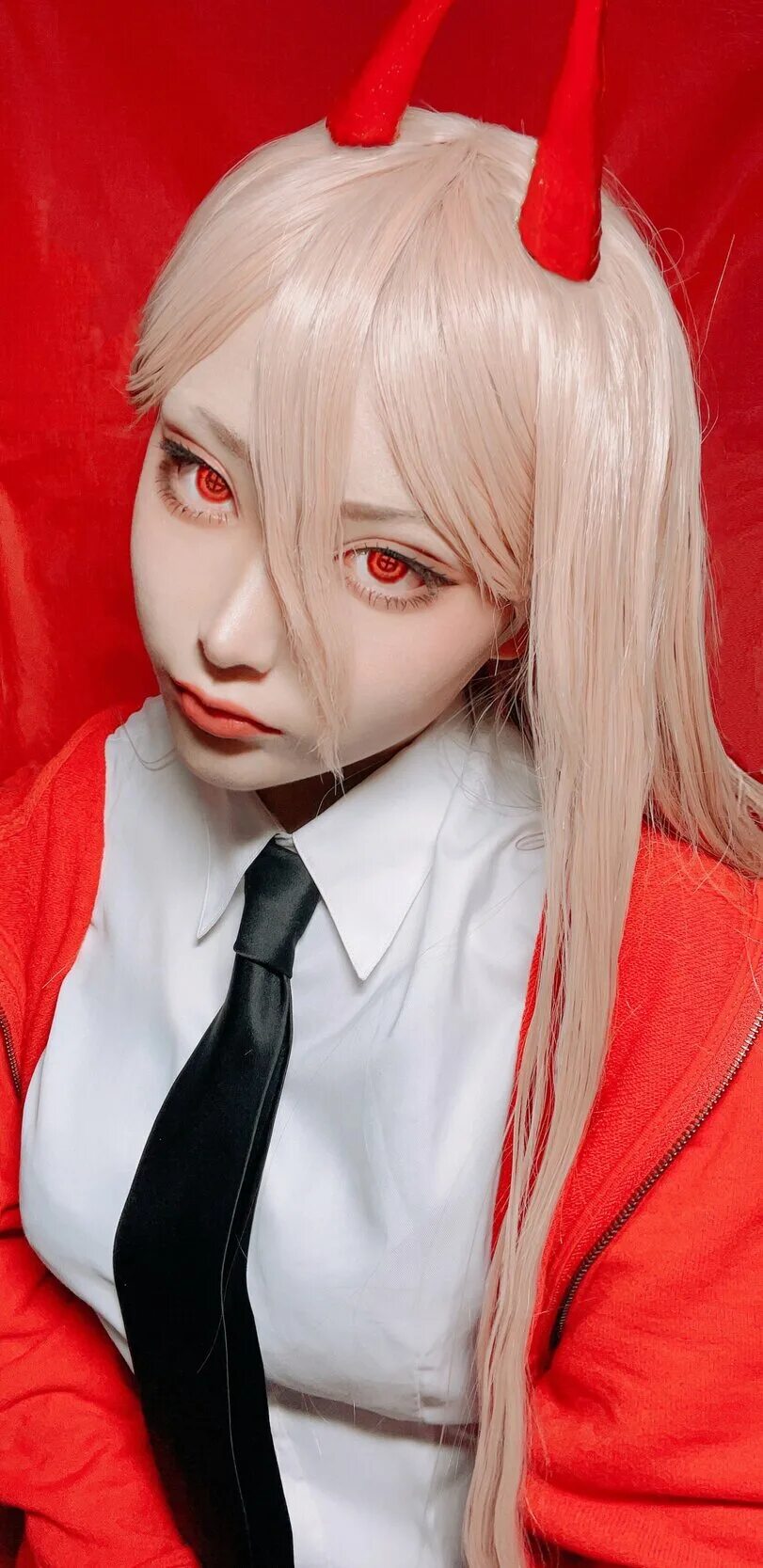 пауэр аниме косплей. Peachmilky cosplay. Power косплей chainsaw man. Senyamiku 2021. пауэр косплей.