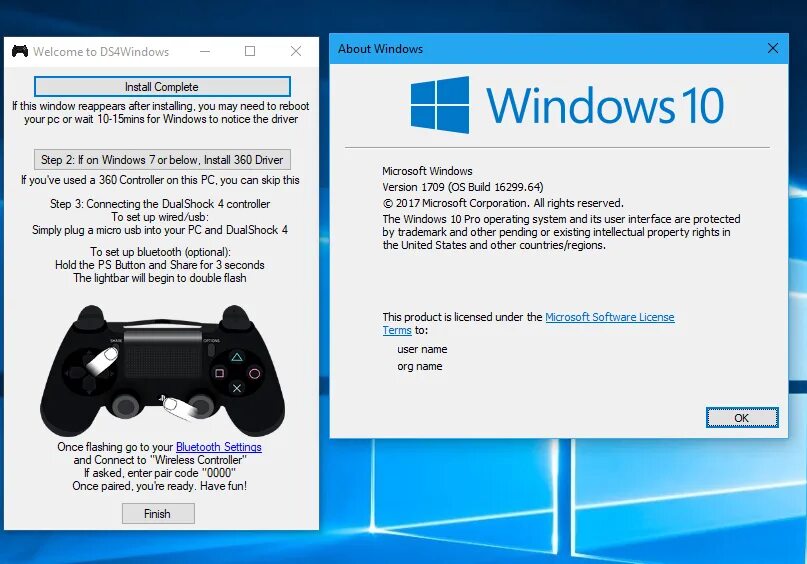 Dualshock 4 (DS4 Windows) no longer works on Windows10 Fall Update TechPowerUp F