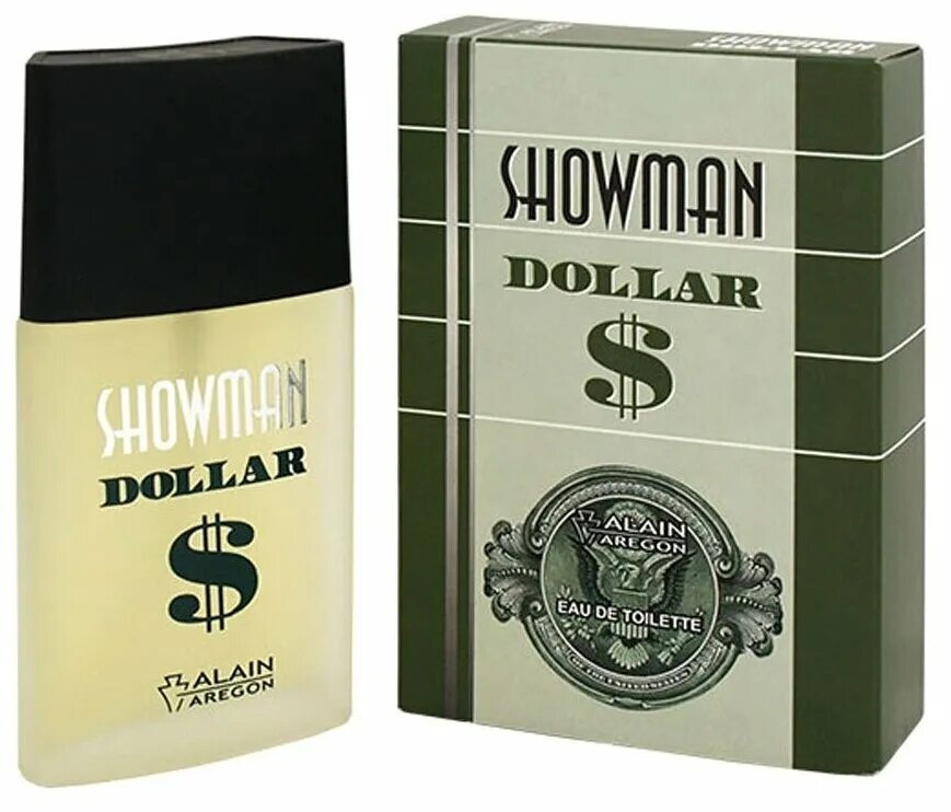 Туалетная вода Alain Aregon Showman. Туалетная вода Alain Aregon Showman Dollar. Alain Aregon мужской Showman туалетная вода (EDT) 90мл. Dollar туалетная вода мужская 100мл.