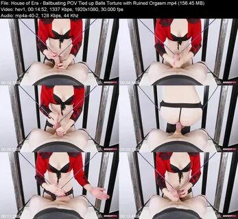 House of Era - Ballbusting POV Tied up Balls Torture with Ruined Orgasm - FETISH