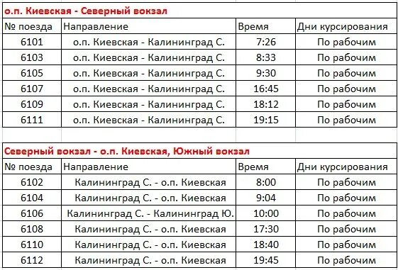 Калининград зеленоградск расписание электричек северный вокзал завтра. Расписание пригородных поездов. График электричка.