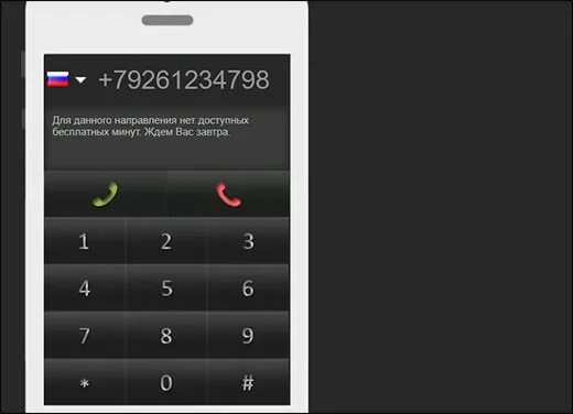 Звонки через интернет на мобильный. Как набрать телефон 7 на мобильном
