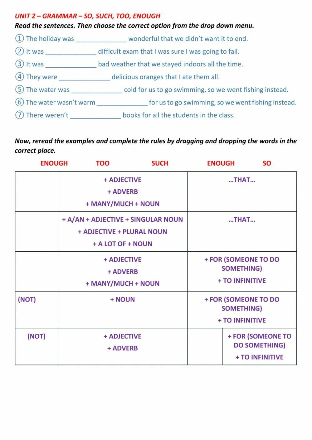 Complete with such or such a. Грамматика too enough. so such too enough worksheet. too enough worksheets. enough упражнения.