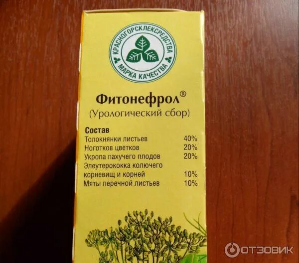 Применение урологического сбора