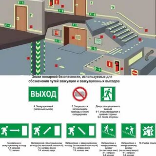 Какие выходы относятся к эвакуационным ответ
