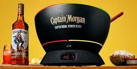 Captain Morgan, the First-Ever Official Spiced Rum Sponsor of the NFL, Brin...
