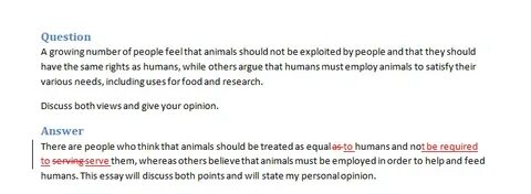 Discuss both views and give your opinion