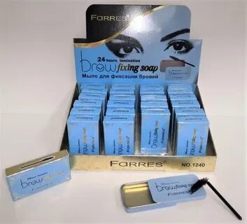 Brow fixing soap