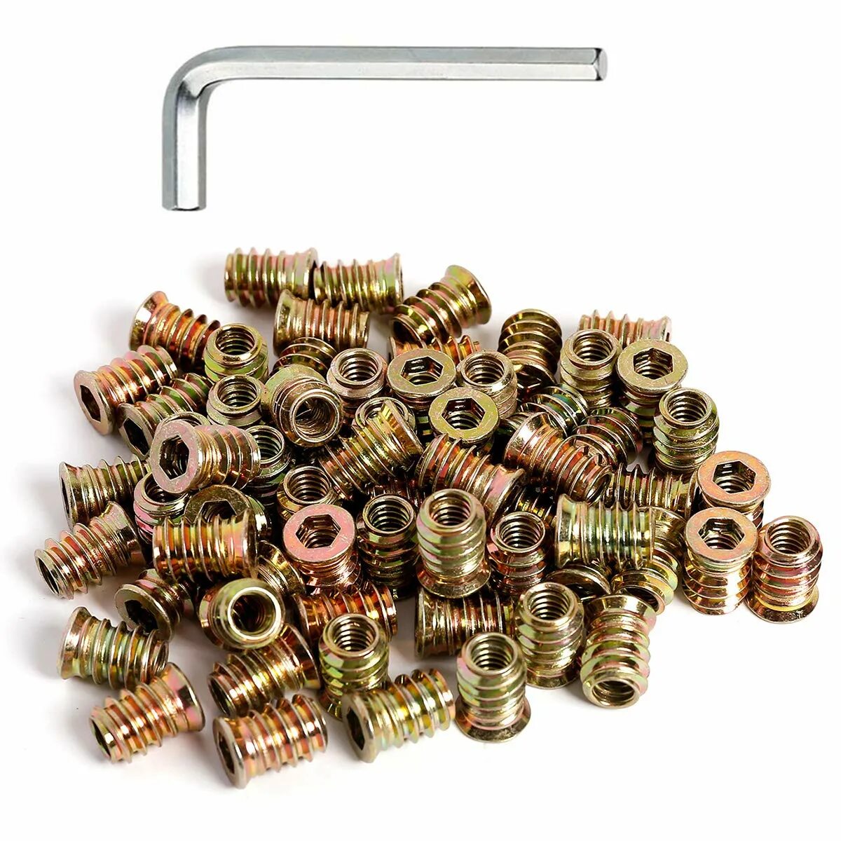 Wood nuts 23. Insert nut. pickup screw wood inserts 3-48. insert screw. wooden nut threading machine.