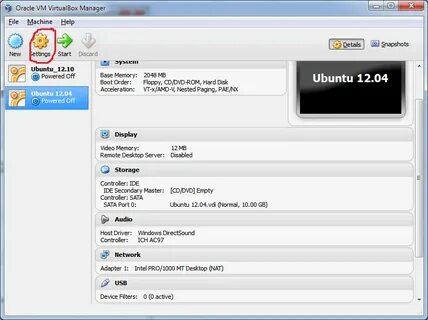 Virtualbox линукс