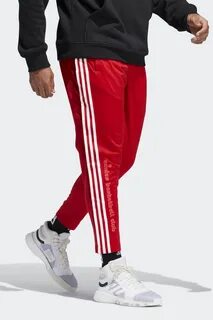 Adidas красные штаны