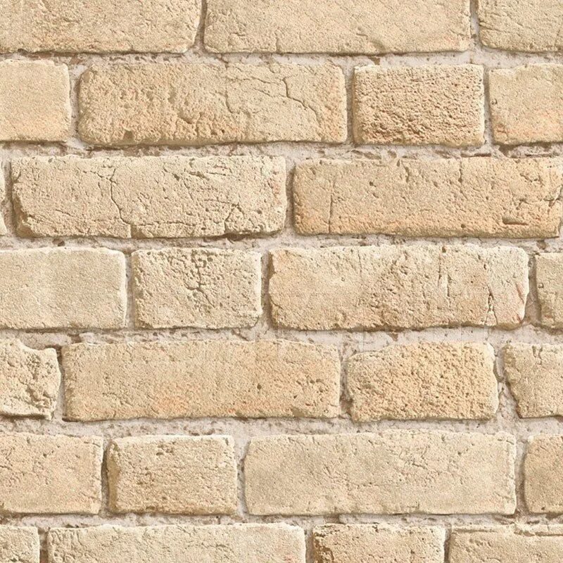 Кирпич бежевого цвета. Alaska beige genarbt. Декоративная кирпичная кладка. Облицовочный кирпич. Бежевый кирпич.