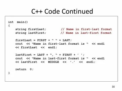 String format c