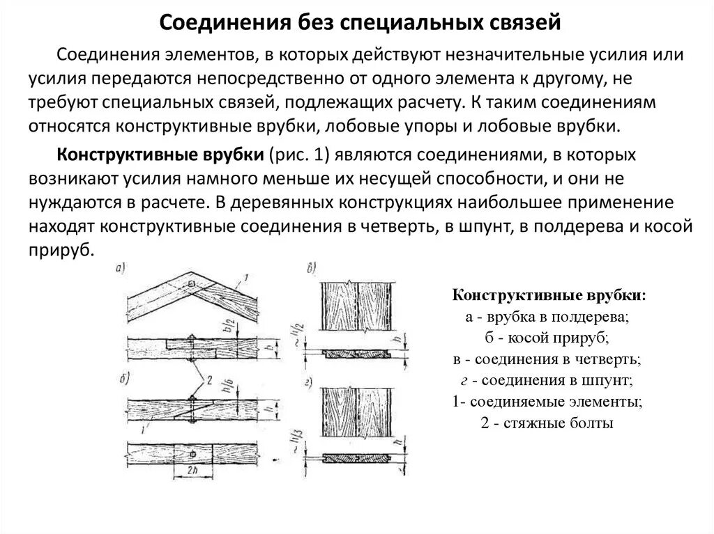 Соединение отдельных элементов. Расчет соединений деревянных элементов. Стыковые соединения деревянных конструкций. Контактные соединения древесины. Соединение элементов деревянных конструкций.