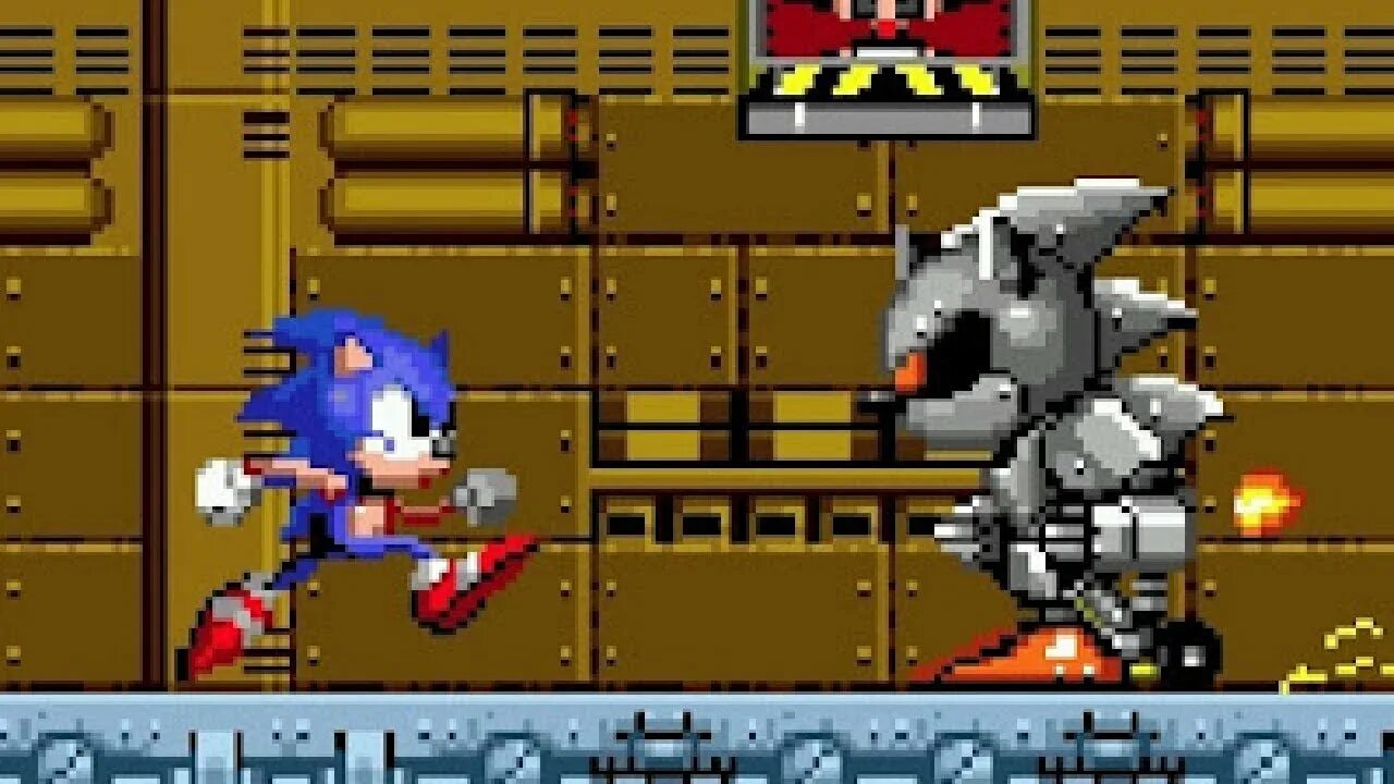 Меха Silver Sonic 2. Соник 2 финальный босс. Соник 2 боссы. Соник 2 последний босс.