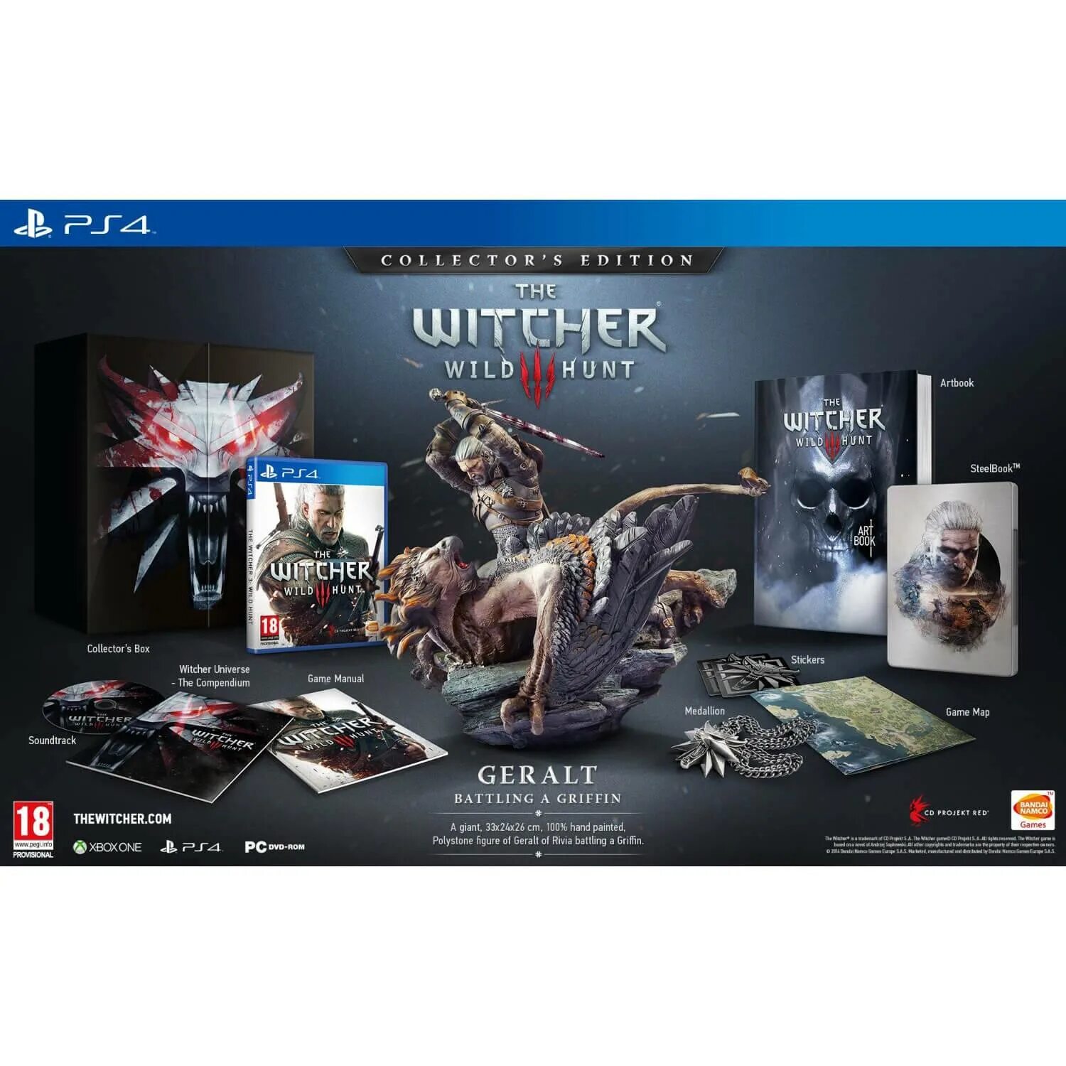 Ps4 collection купить. Ведьмак 3 коллекционное издание ps4. Коллекционное издание the Witcher 3 Wild Hunt. Коллекционка Witcher 3. Коллекционное издание Ведьмак 3 пс4.