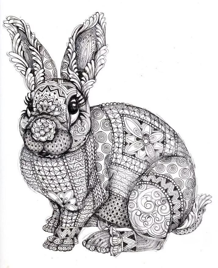Графические картинки животных Abstract Lynx Print, Animal Art, Pen Artwork, Designs & Patterns, Wall Art Ets