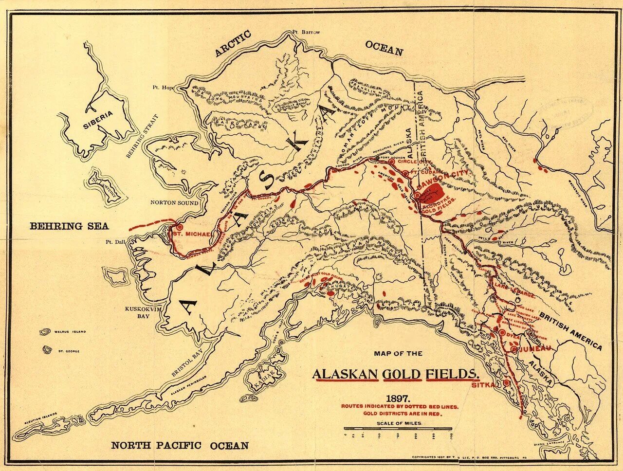 Золотые прииски Аляски карта. Золотая лихорадка на Аляске карта. Карта месторождений золота на Аляске. Карта золотых месторождений Аляски. Аляска добыча