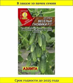 Семена огурцов веселые гномики