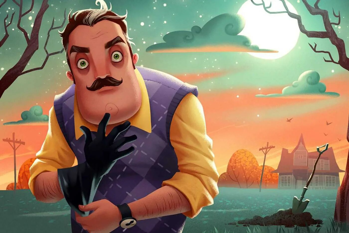 Привет сосед 2. Hello Neighbor игра. Привет сосед 2 арт. Hello Neighbor 2 сосед.