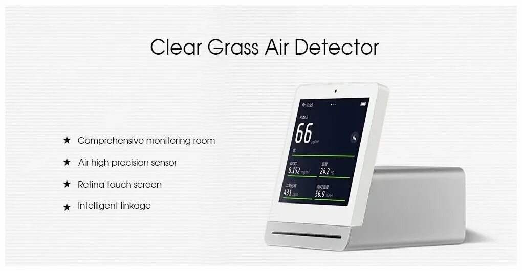 Clear grass. Xiaomi Clear grass / Qingping Air Detector. Монитор качества воздуха Xiaomi Clear grass Air Detector. Монитор воздуха Xiaomi Qingping CLEARGRASS. Qingping Clear grass Air Monitor.