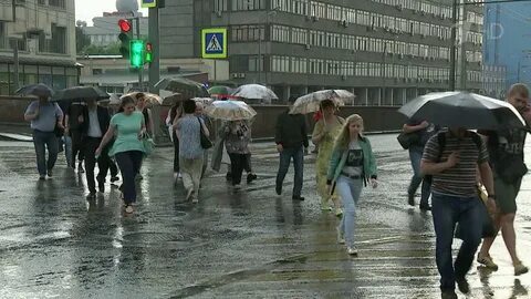 Сколько будет идти дождь в москве