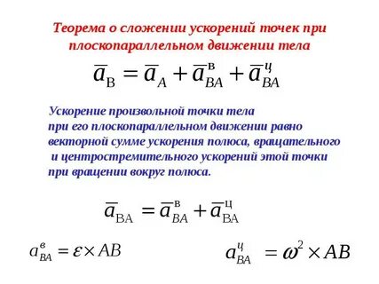 Ускорение полюса