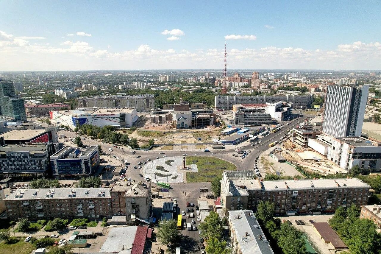 Маркса какой район. Площадь Маркса Новосибирск благоустройство.