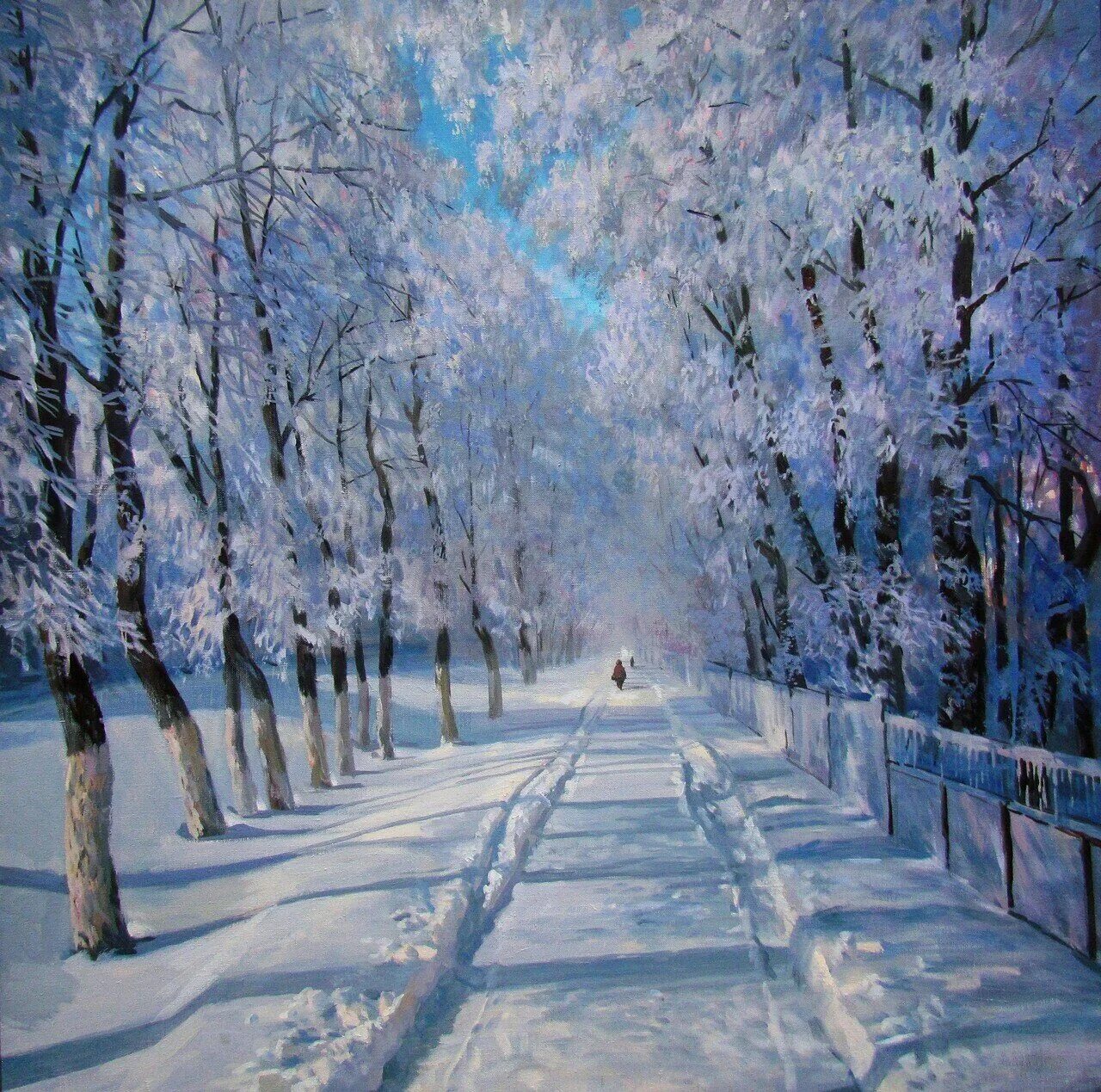 Зимний фрагмент. Зимний фрагмент