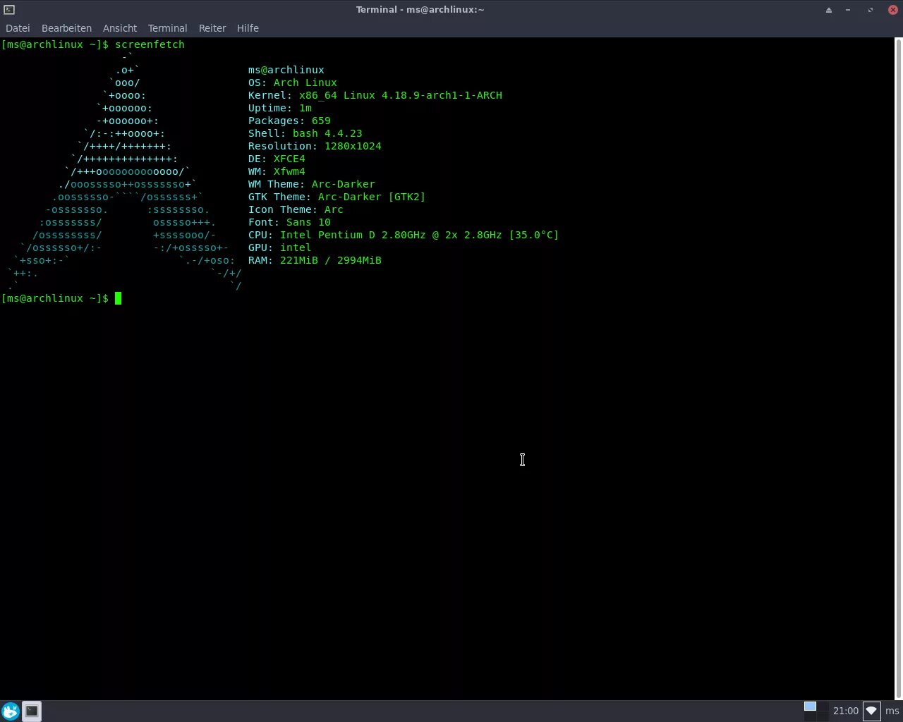 Терминальный linux. Терминал linux. терминал arch. archlinux xfce4. arch linux terminal.