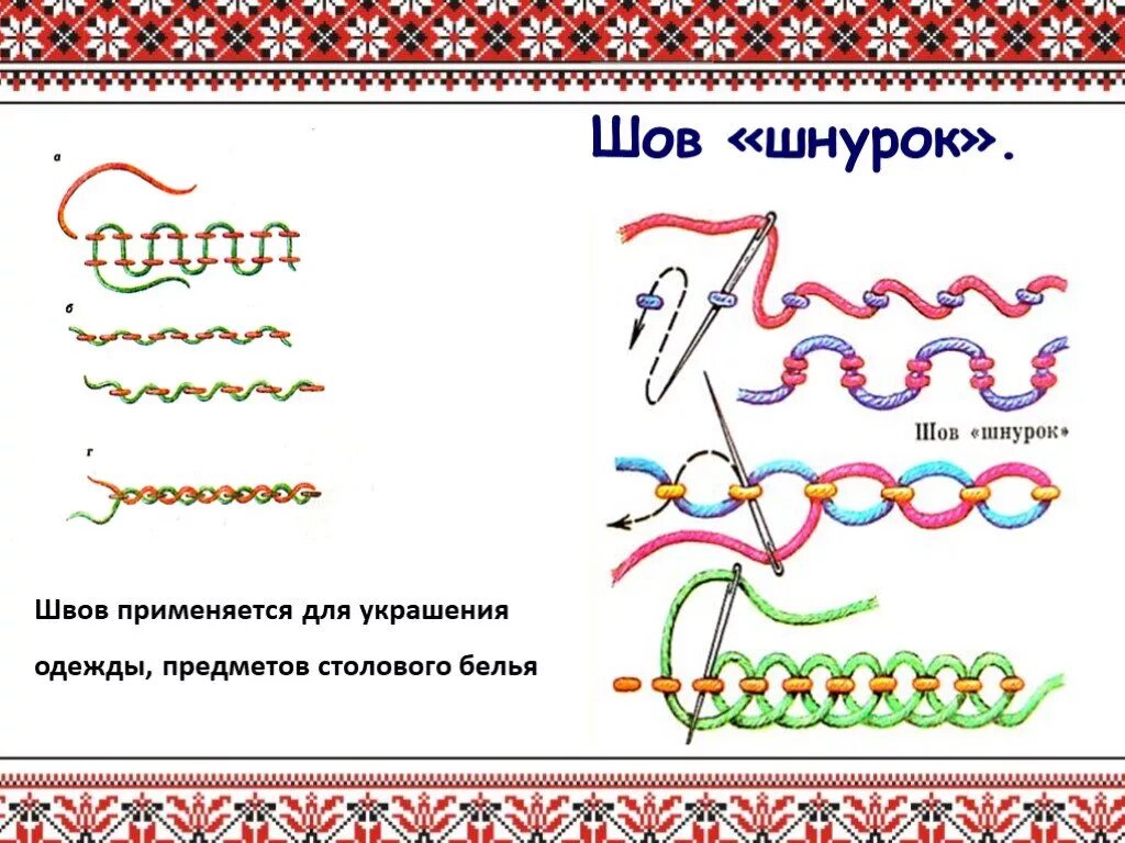 Ручные швы. Декоративные ручные швы. Стежки для ручного шитья. Ручные швы для вышивания. Стежки значение