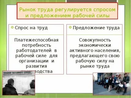 Рабочая сила и труд экономика