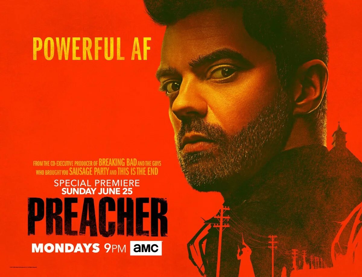 Preacher Постер. Preacher перевод