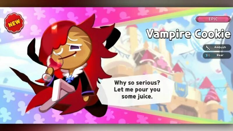 Куки ран коды вводить. Вампир куки РАН кингдом. Vampire cookie cookie Run. Cookie Run Kingdom Vampire cookie. Cookie Run OVENBREAK Vampire cookie.