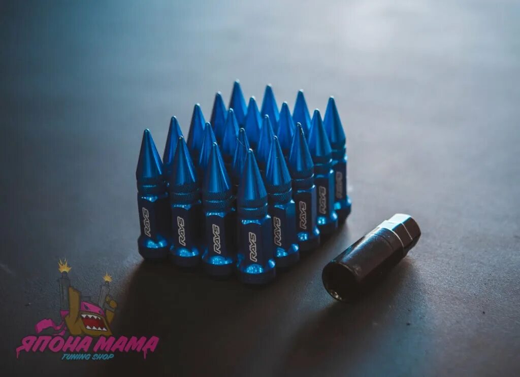 25. Гайки колесные rays шипы. 25. Гайки колесные с шипами 12 1. Гайки шипы m12x1.