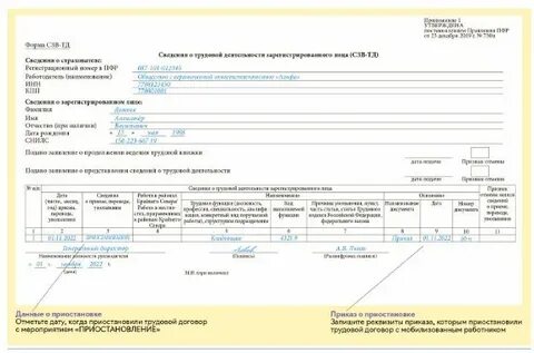 С какого года сдают сзв тд