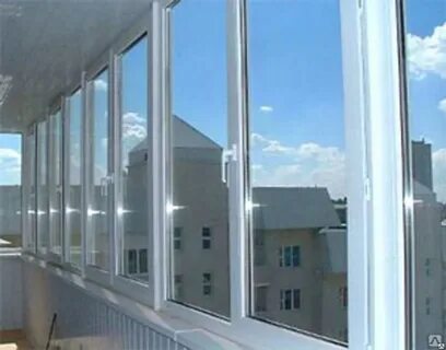 Балконные остекление алюминиевые