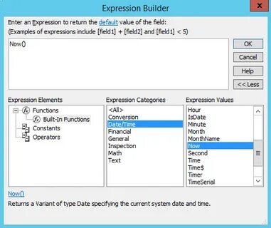 Access build